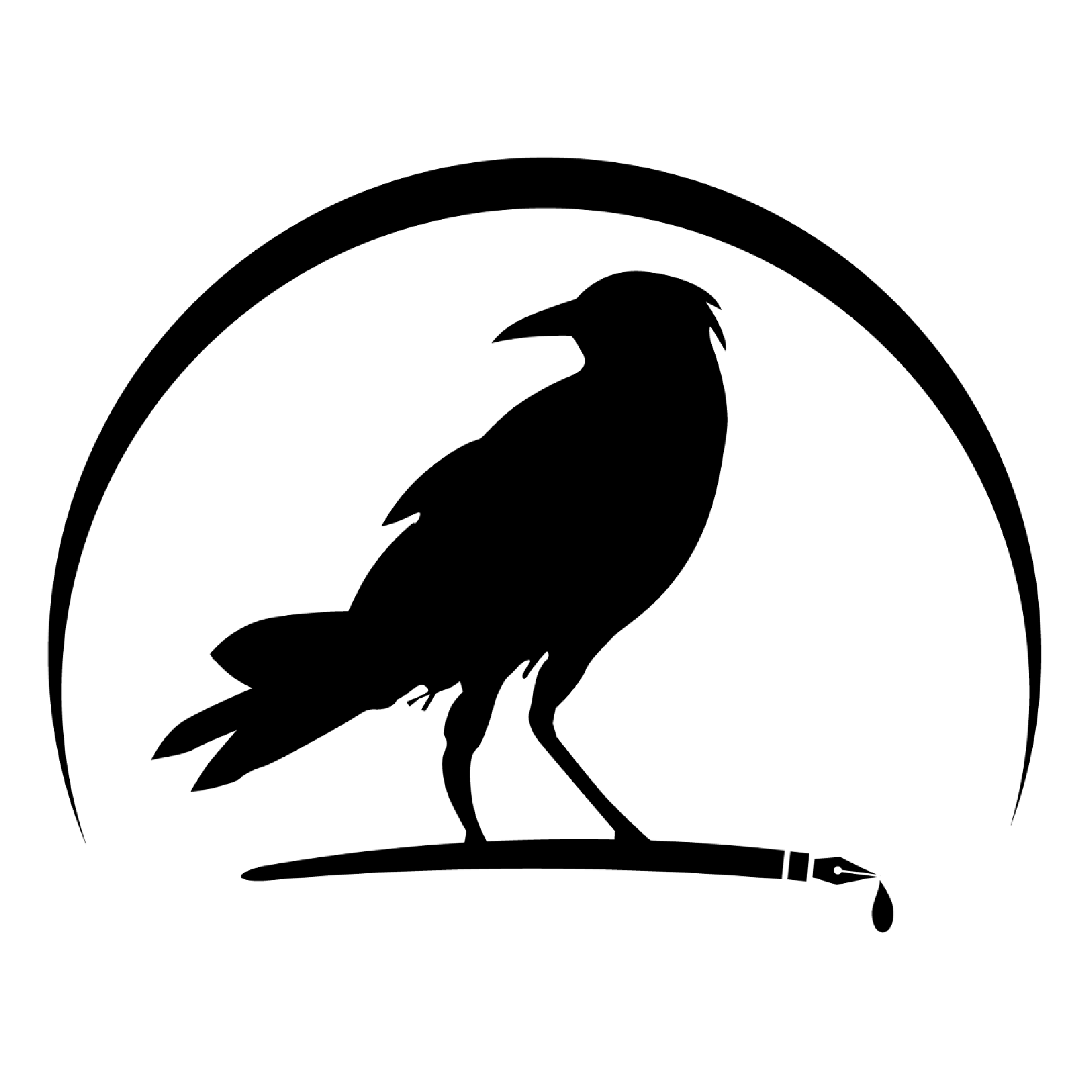 J. Luke Bennecke raven logo